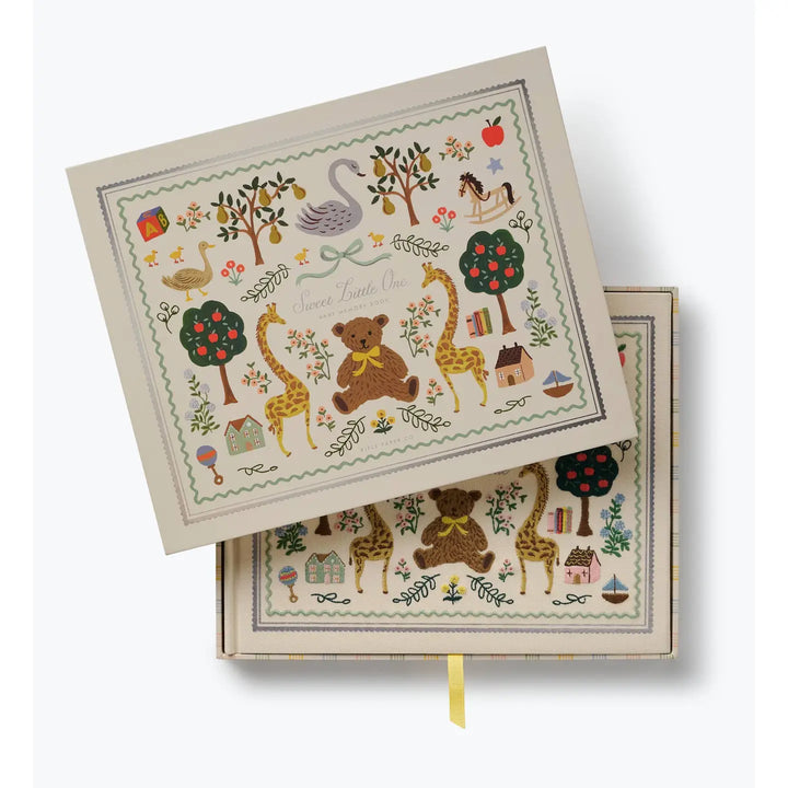 Storybook Embroidered Baby Book