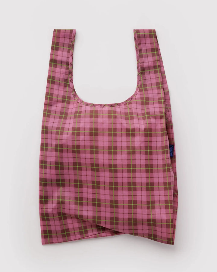 Baggu- Pink Tartan