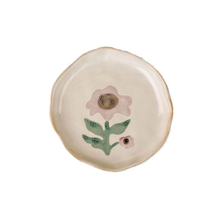 Painted Petal Plate - Aster - S
