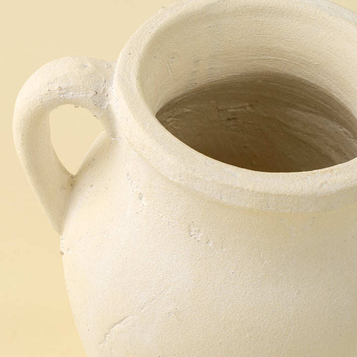 Small Rhodes Vase - Cream