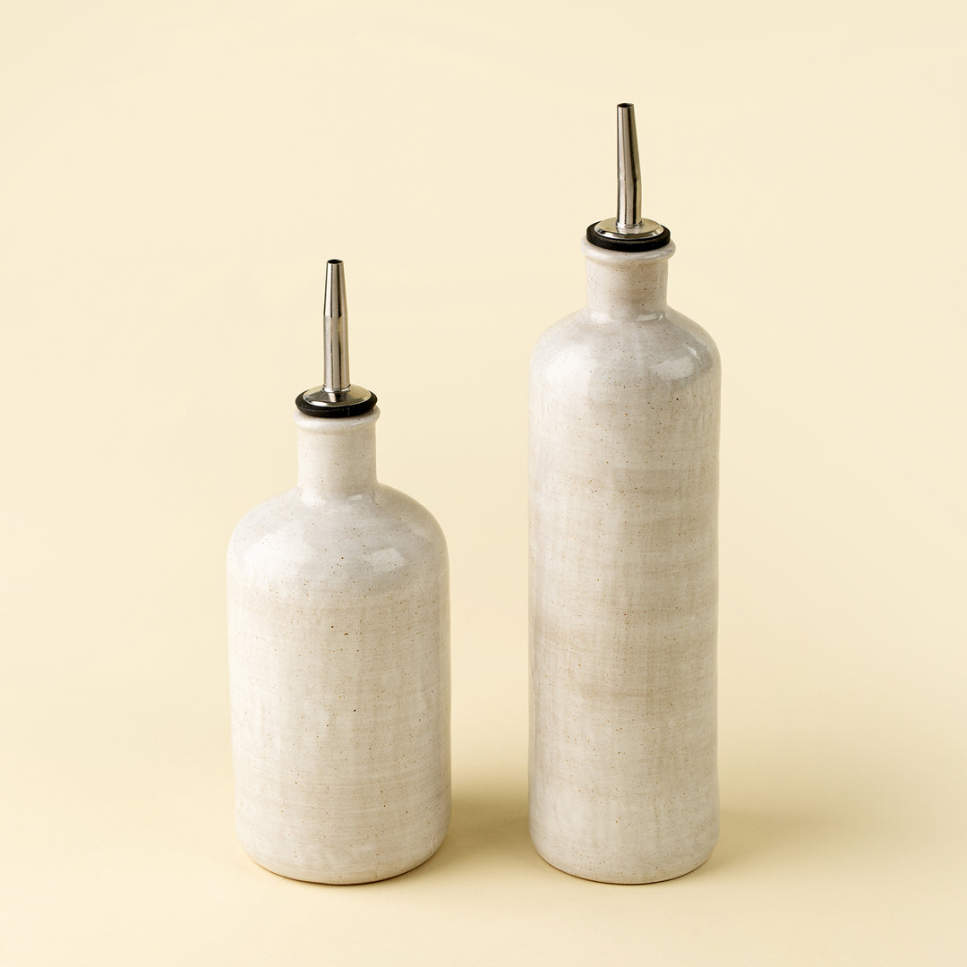 Stoneware Vinegar Cruet