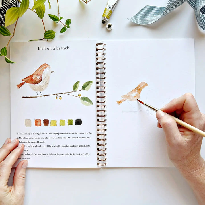 Animals Watercolour Workbook
