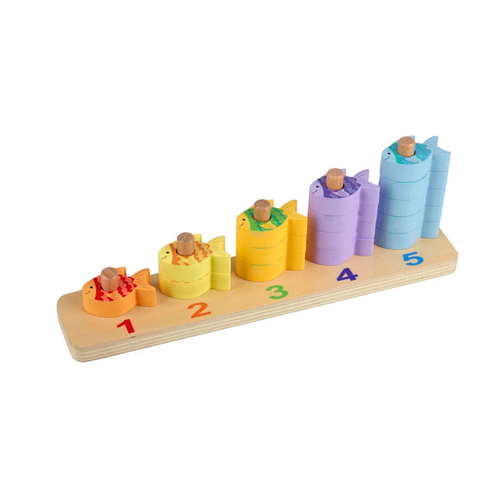 Counting Fish Wooden Toy