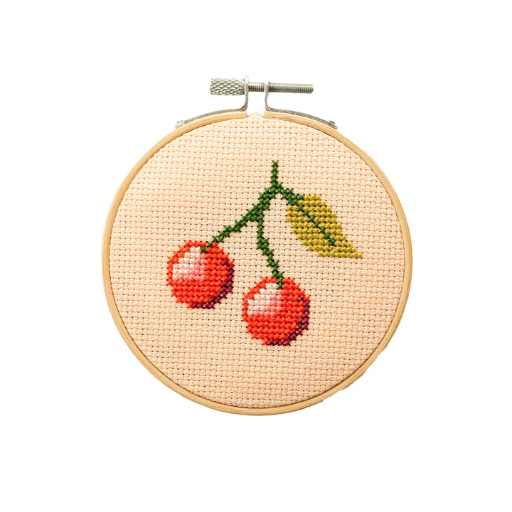 Cherry Cross Stitch Kit