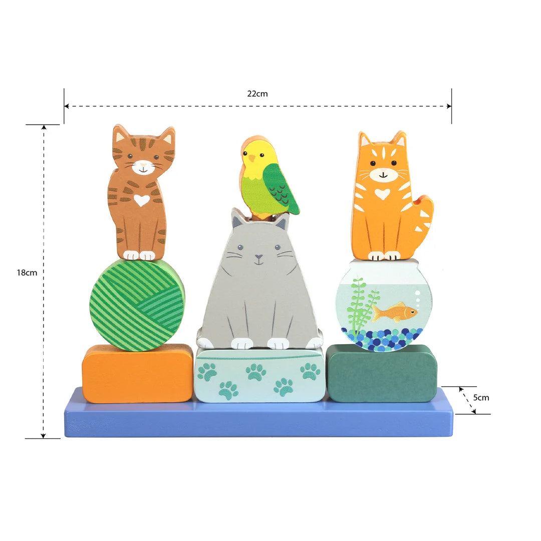 Kitty Stacking Toy