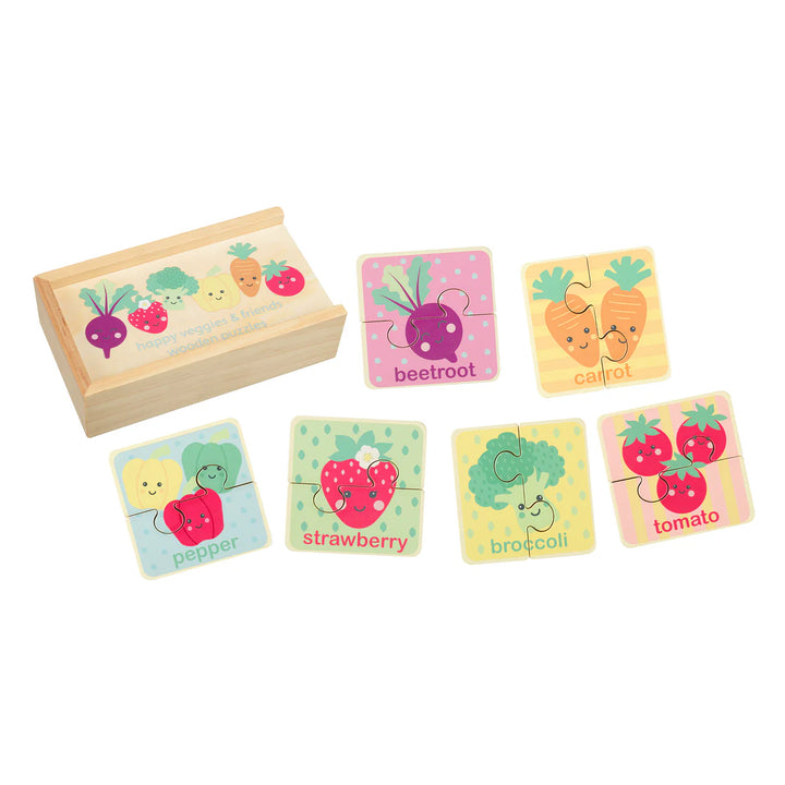 Happy Veggies Puzzle Box