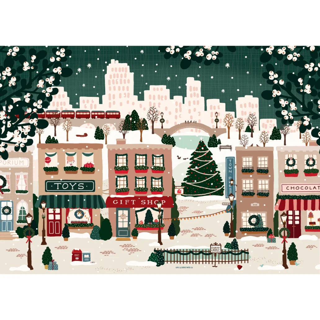 Small Town Holiday Puzzle