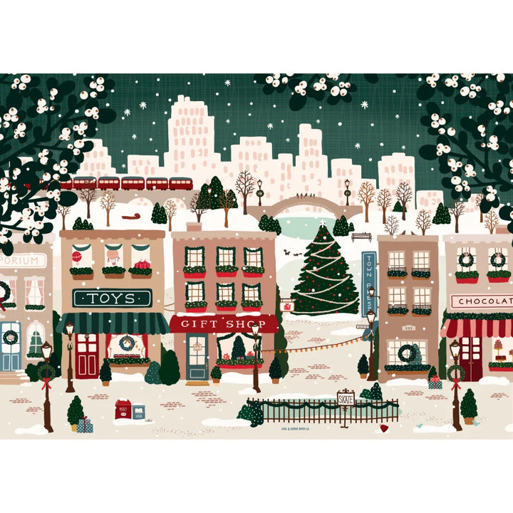 Small Town Holiday Puzzle