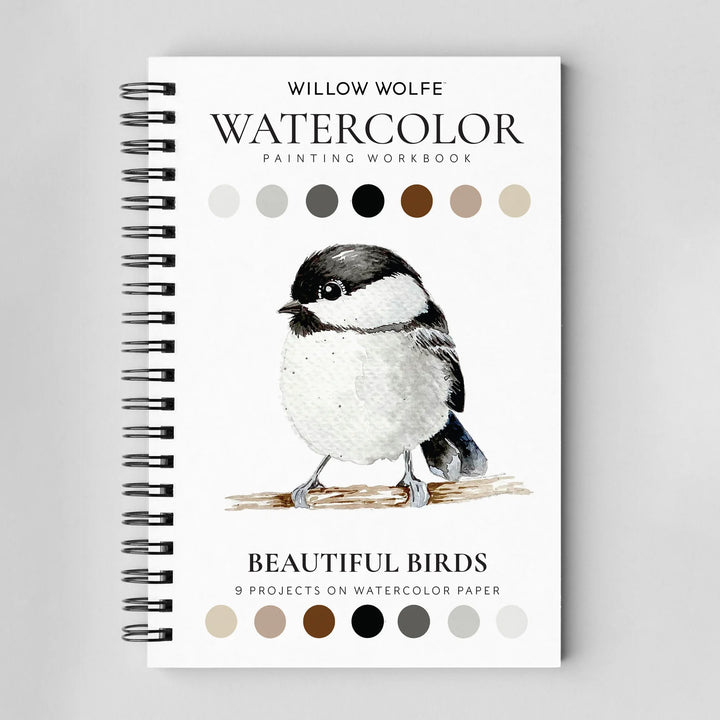 Beautiful Birds Watercolour Workbook