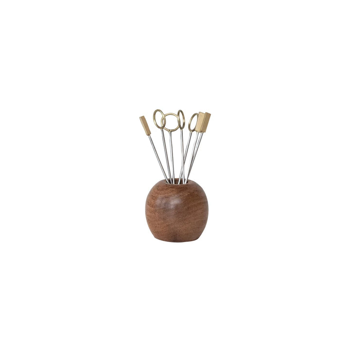 Stainless Appetizer Pick Set