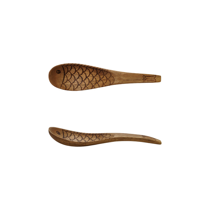 Wooden Fish Spoon