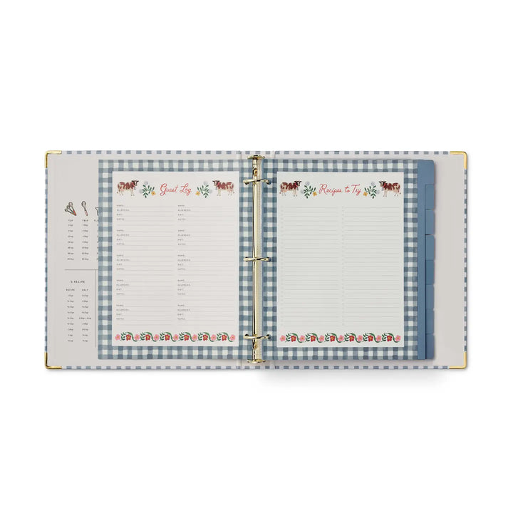 Home Sweet Home Recipe Binder