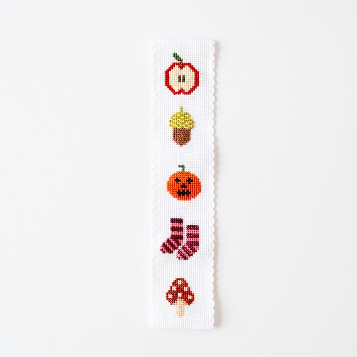 Autumn Bookmark Cross Stitch Kit
