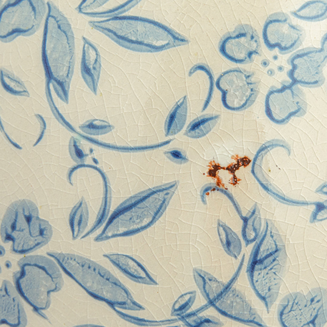 Blue Floral Vase