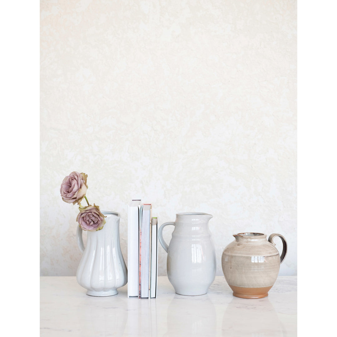 Stoneware Pitcher