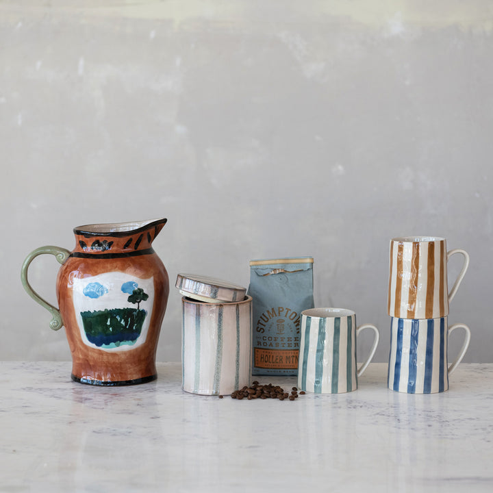 Painted Stripe Mug