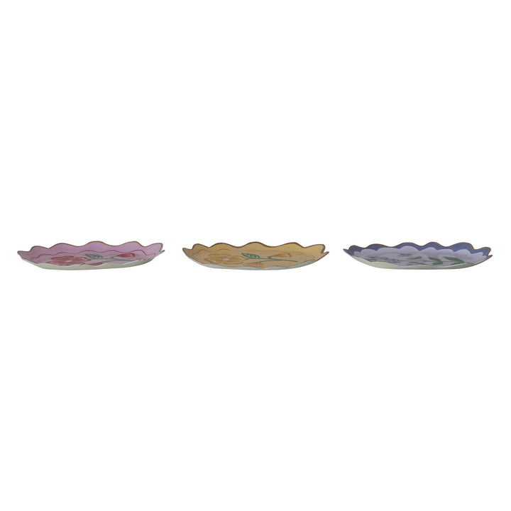 Metal Scalloped Tray