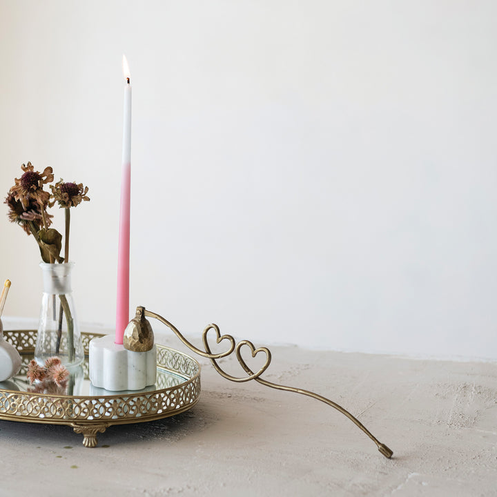 Heart Handle Candle Snuffer