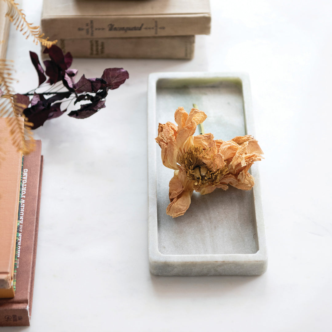 Green Marble Catchall Tray