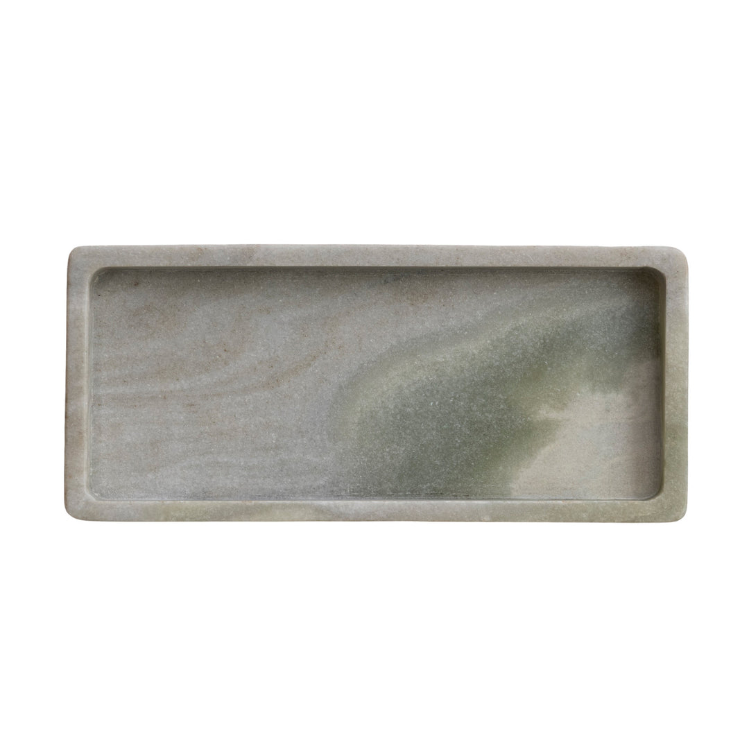 Green Marble Catchall Tray